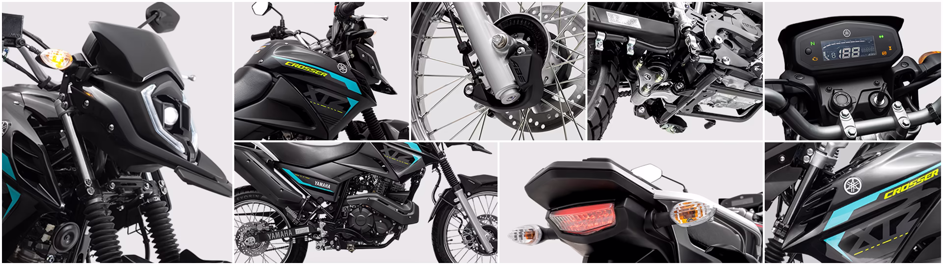 Crosser 150 S ABS CONNECTED, Todo Terreno | Consórcio Yamaha Brasil - detalhes e especificacoes da moto